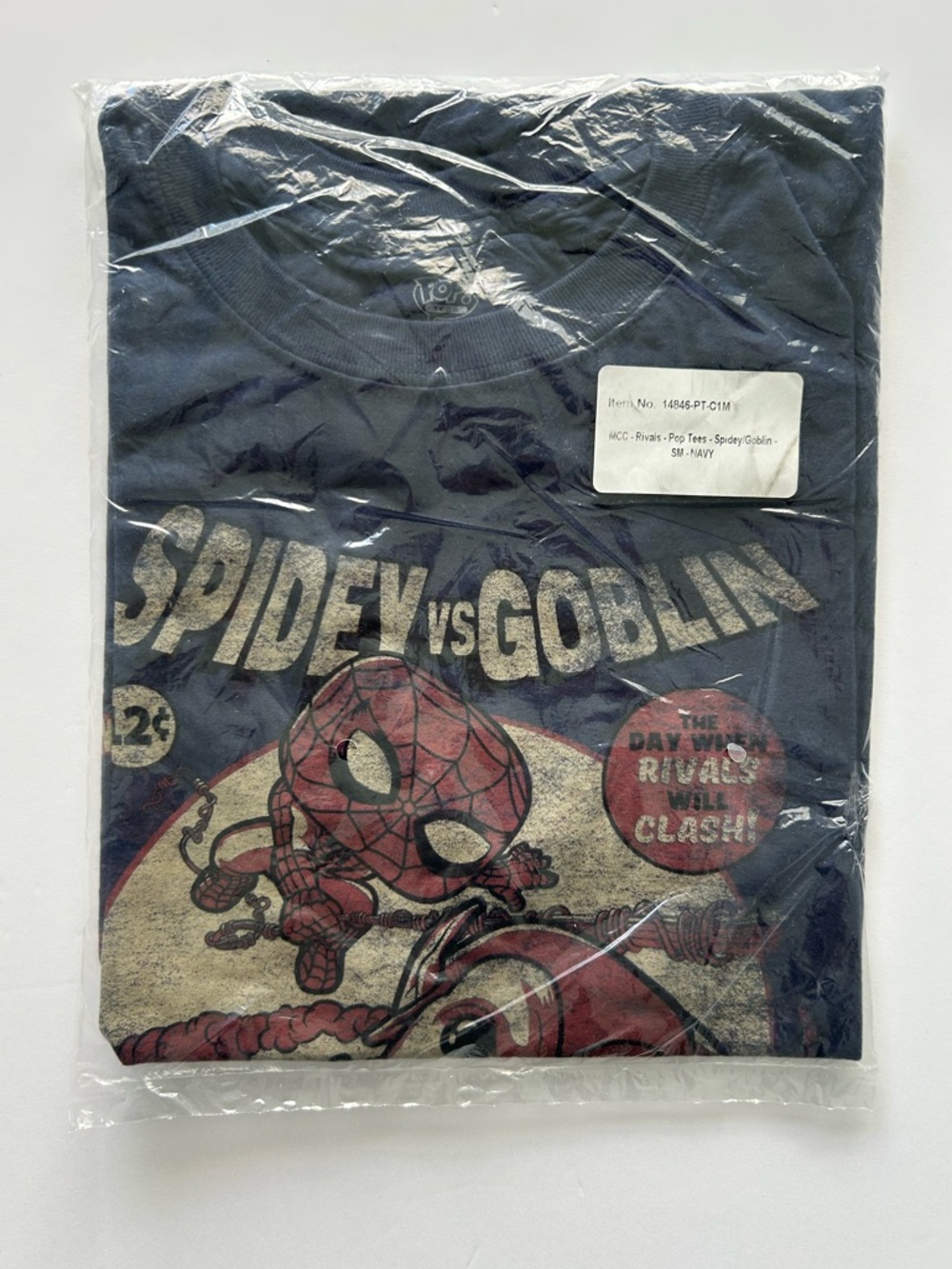 Funko Spidey vs Goblin Graphic Tee - Marvel Collector Corps Exclusive - Size S